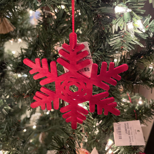 SNOWFLAKE ORNAMENT