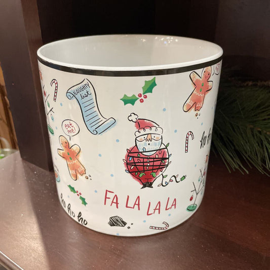 7" DEAR SANTA POT