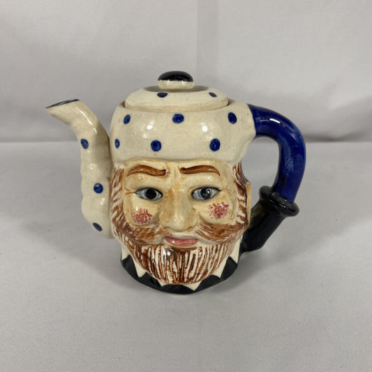 VINTAGE CERAMIC TOBY TEAPOT