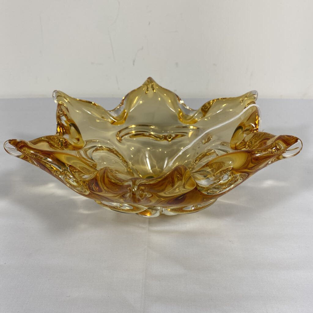 VTG CHALET GLASS BOWL