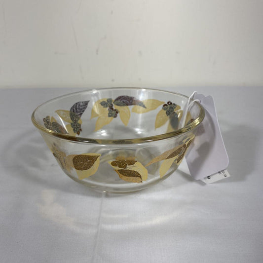 VTG GILDED SALAD BOWL