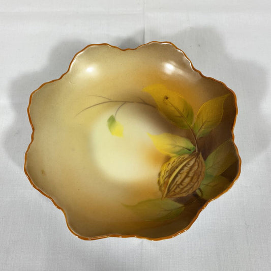 VTG NORITAKE WALNUT BOWL