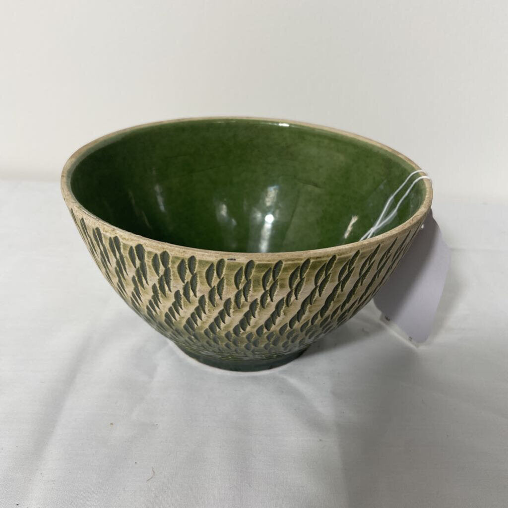 VTG BIRCH BARK MODERNIST BOWL