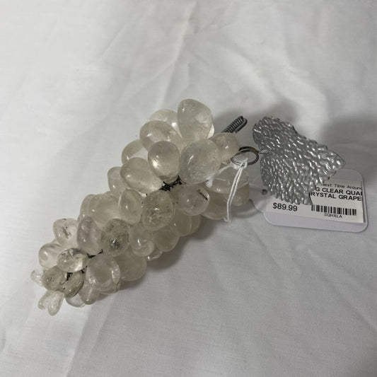 VTG CLEAR QUARTZ CRYSTAL GRAPES