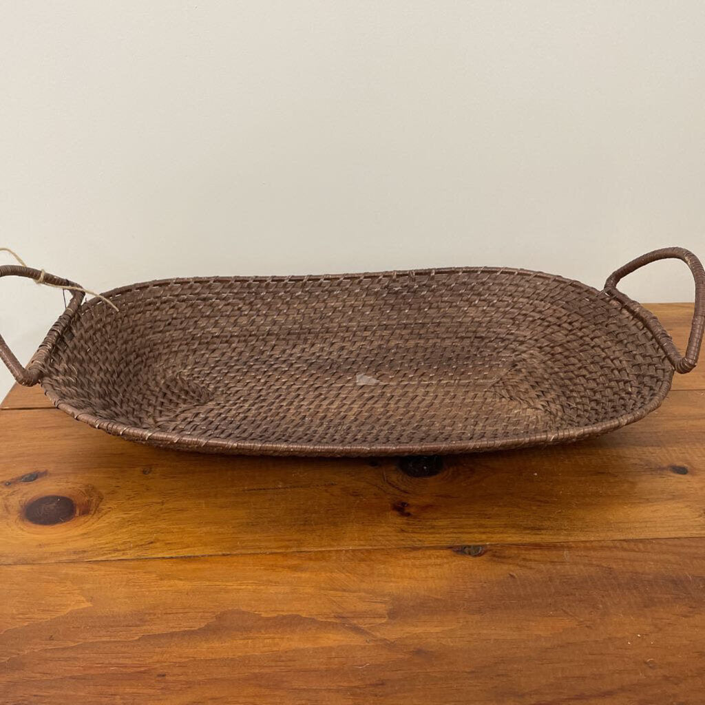 MAGNOLIA RATTAN TRAY
