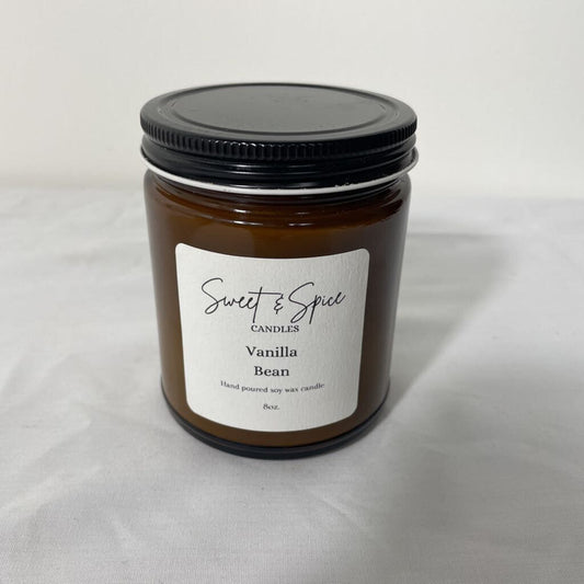 8OZ VANILLA BEAN - WOOD WICK