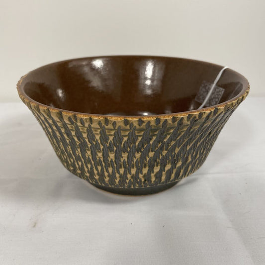 VTG BIRCH BARK MODERNIST BOWL