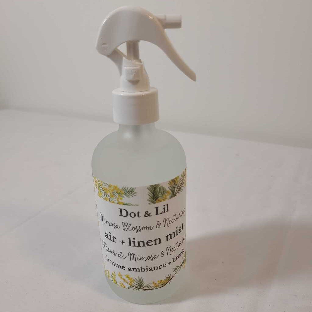 Mimosa Blossom & Nectarine Linen/Air Mist by DOT & LIL