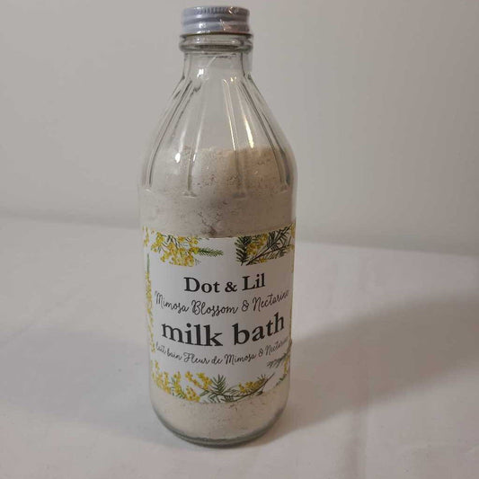 Mimosa Blossom & Nectarine Milk Bath by DOT & LIL