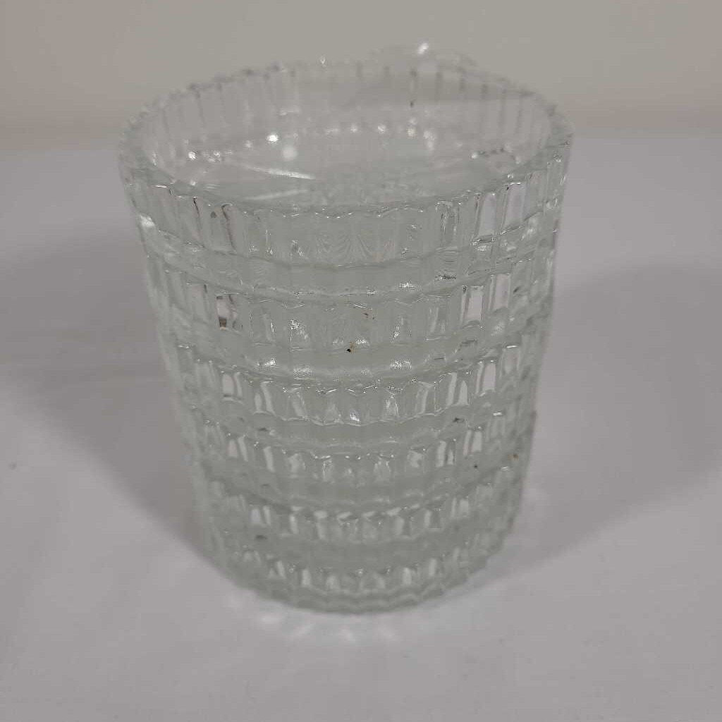 SET/6 VTG GLASS COASTERS