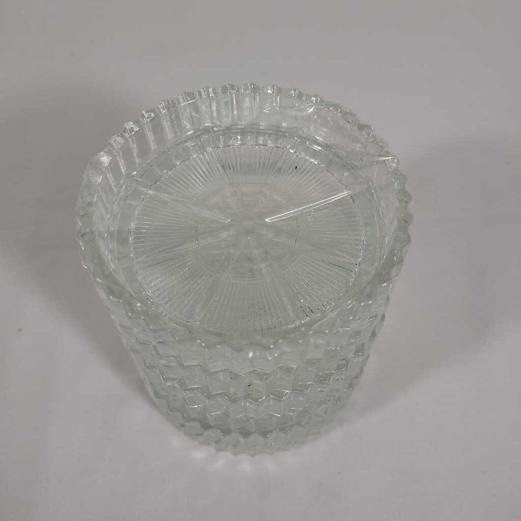 SET/6 VTG GLASS COASTERS