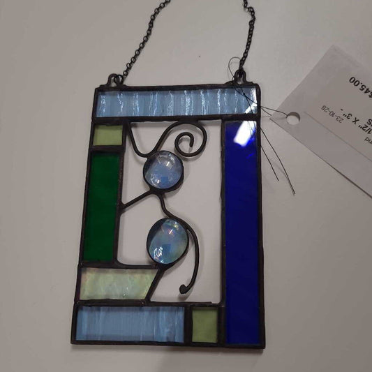 SUNCATCHER - 4-1/2" X 3" - ASSORTED DESIGNS