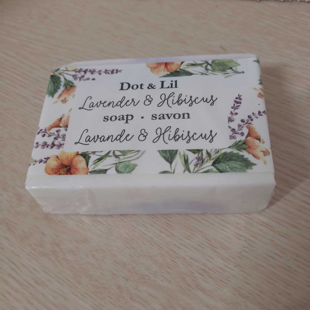Lavender & Hibiscus Bar Soap