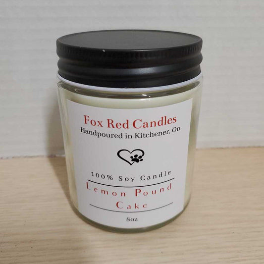 8oz Lemon pound cake