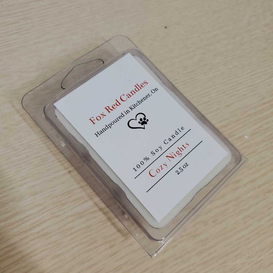 Cozy nights wax melt