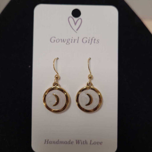 Earrings - Moon