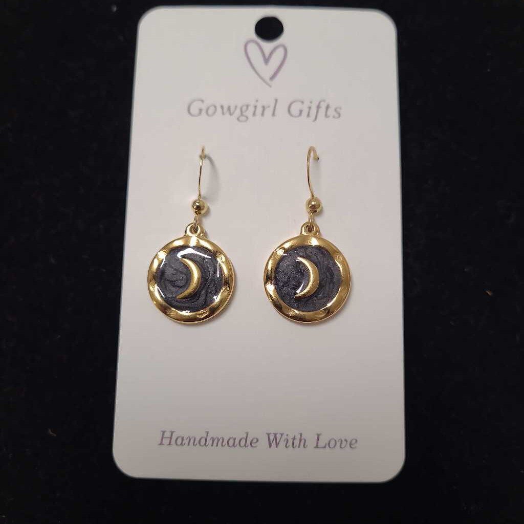 Earrings - Moon
