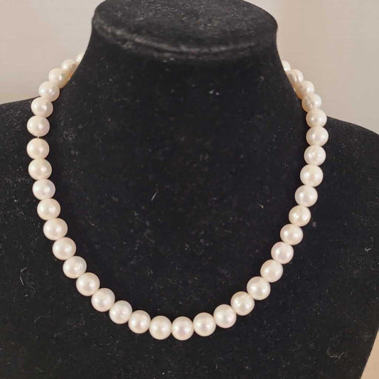 Freshwater Pearl Necklace-XLarge