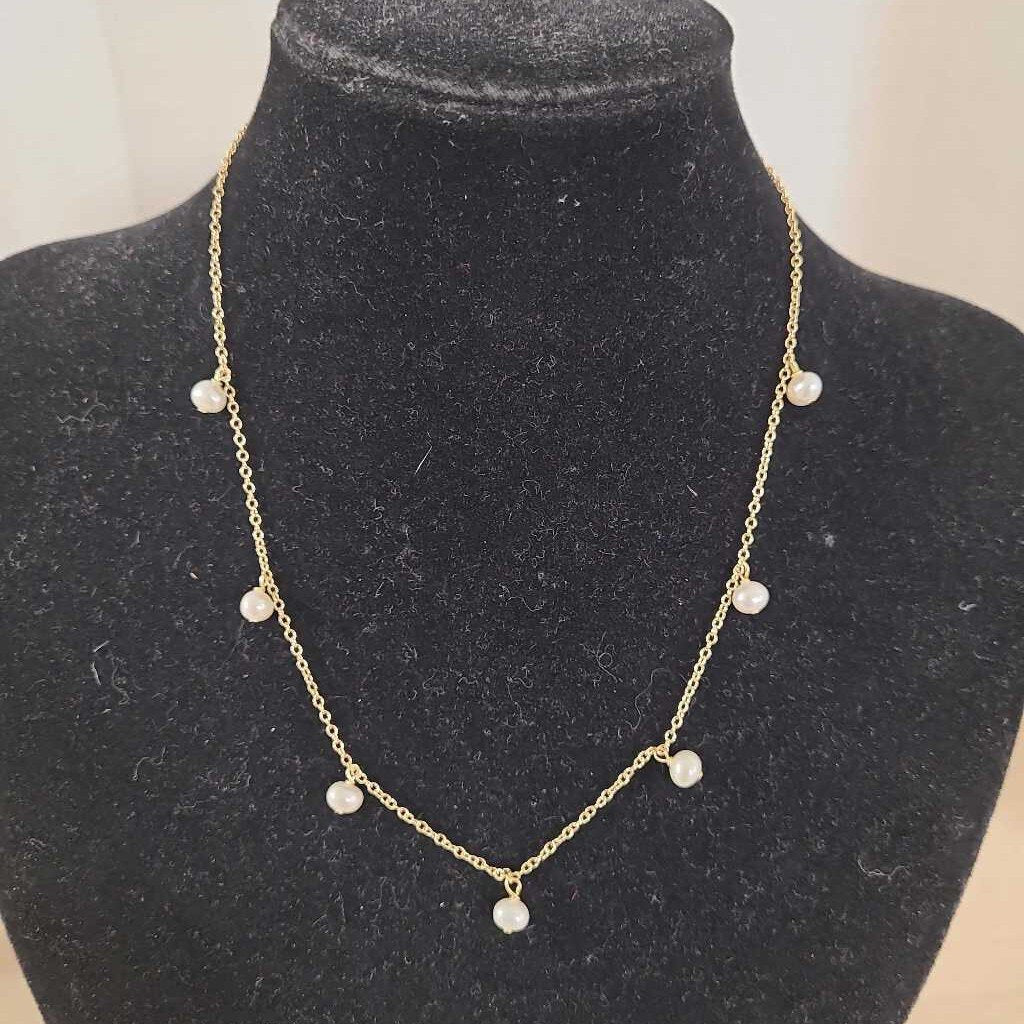 Freshwater Pearl Chain Necklace
