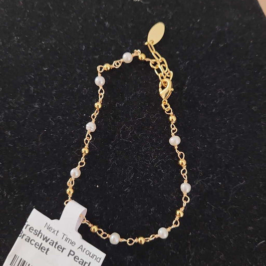 Freshwater Pearl Chain Bracelet
