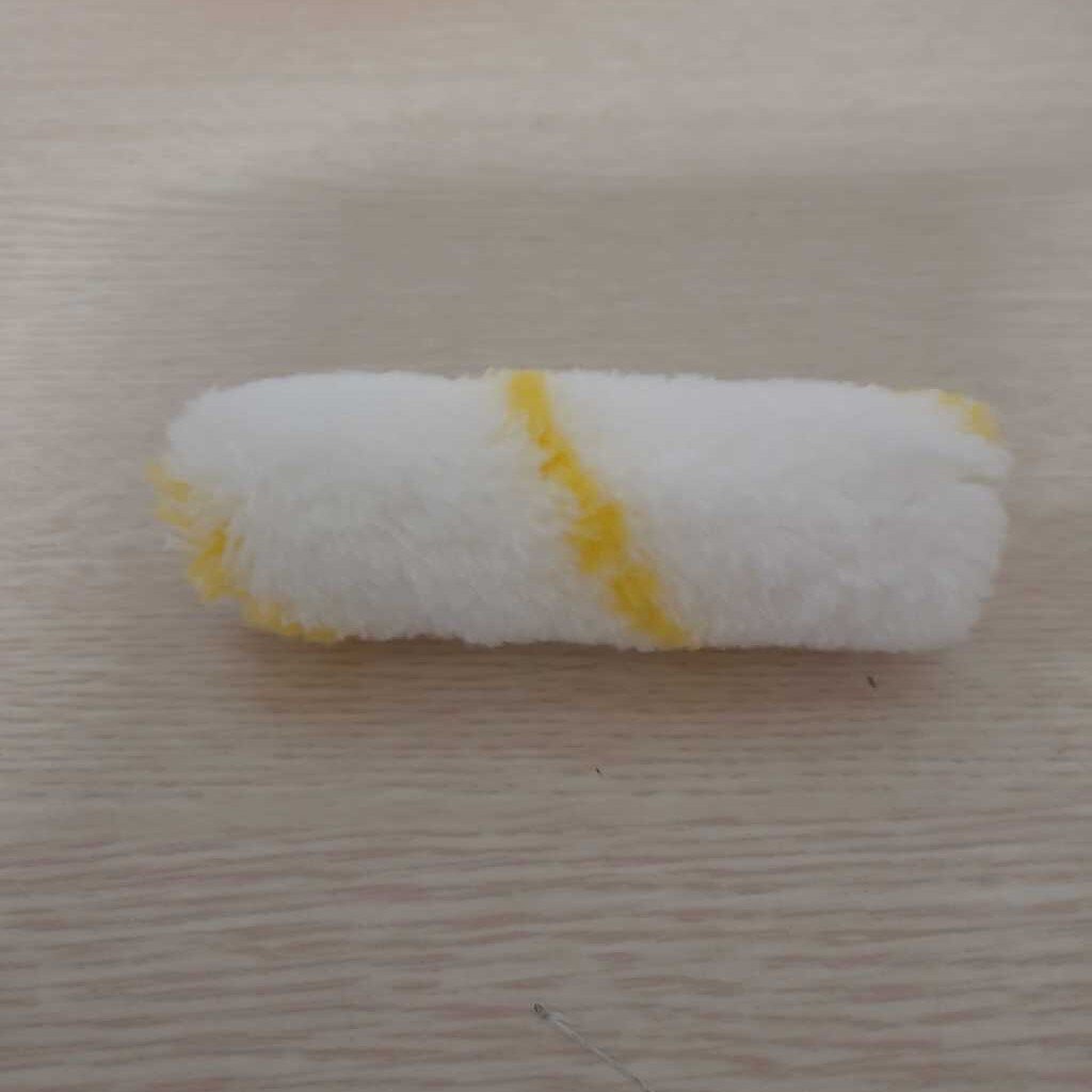 4" YELLOW STRIPE ROLLER - SINGLE