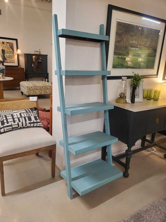 BLUE LADDER BOOKSHELF