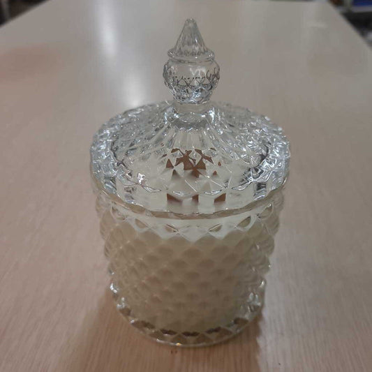 9 oz Crystal Glass Vessal - Strawberry