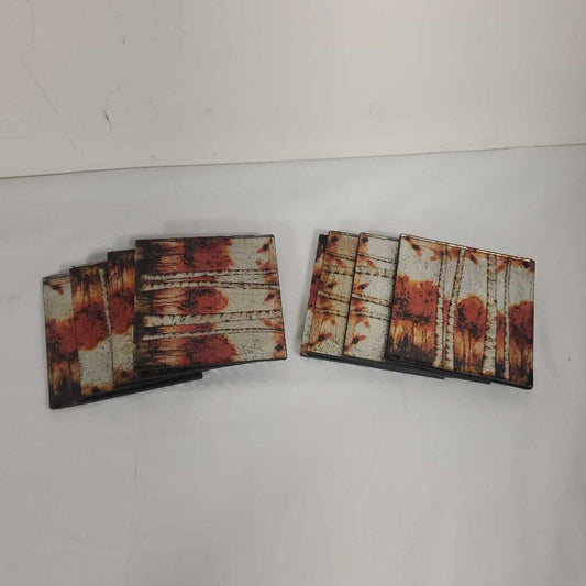 S/8 BIRCH TREE COASTERS