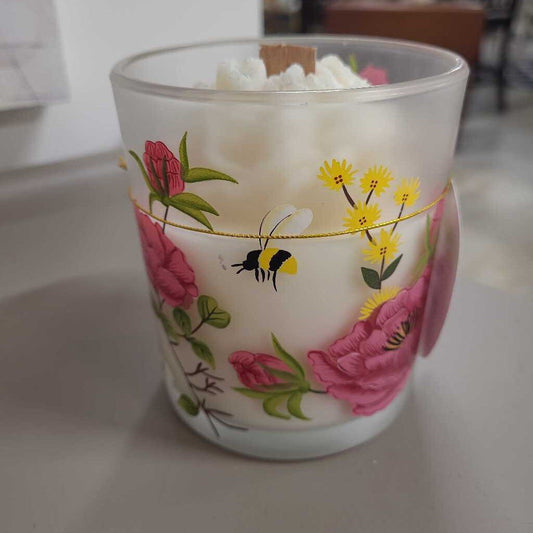 10 Oz Poenioes Blossom Candle - Emerald Sea