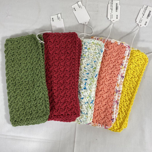 8" 100% COTTON DISH CLOTH