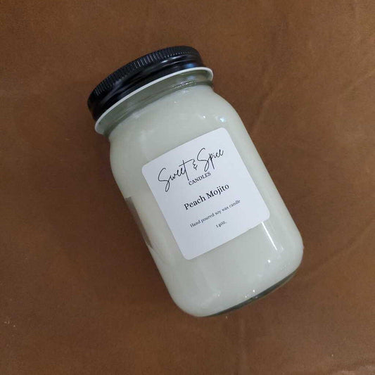 14oz PEACH MOJITO