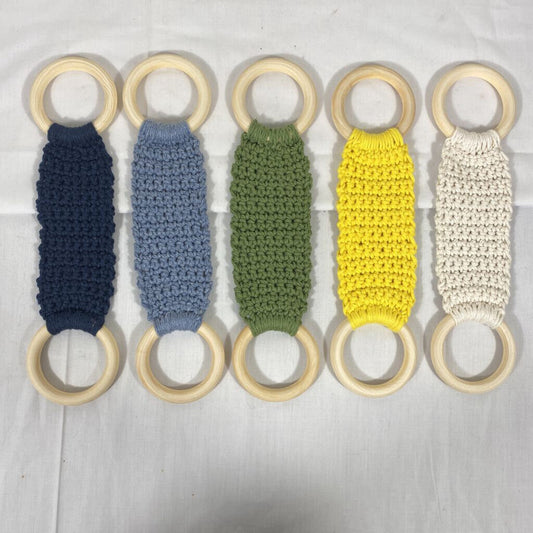 HAND CROCHETED TOWEL RING - ASSORTED
