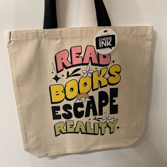 Read Books Escape Reality Tote Bag