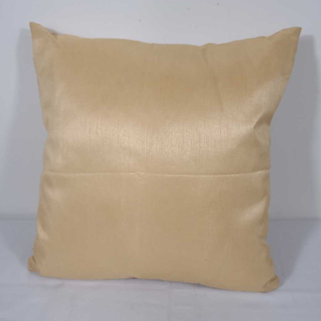 YELLOW EMBROIDERED FLOWER PILLOW