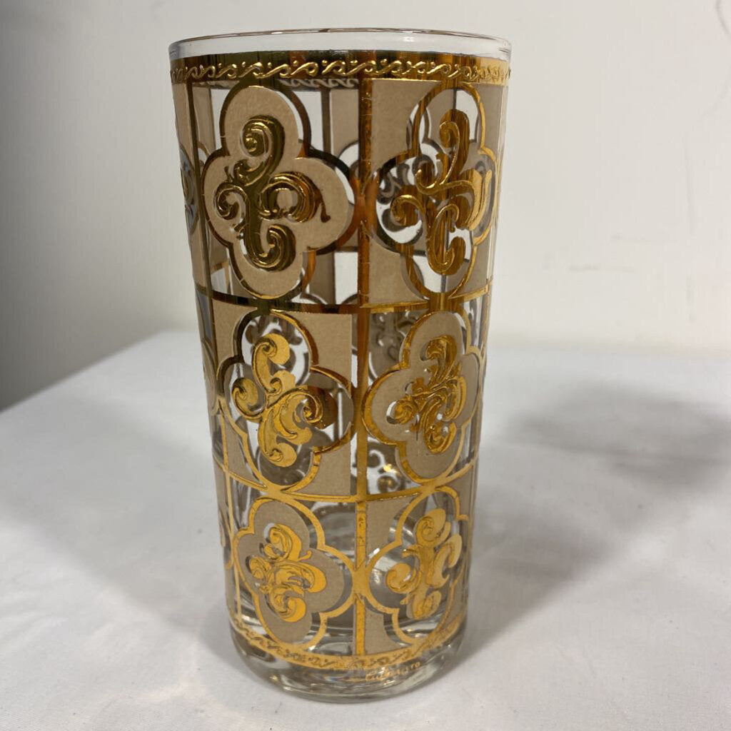 SET/6 MCM CULVER HIGHBALL GLASSES
