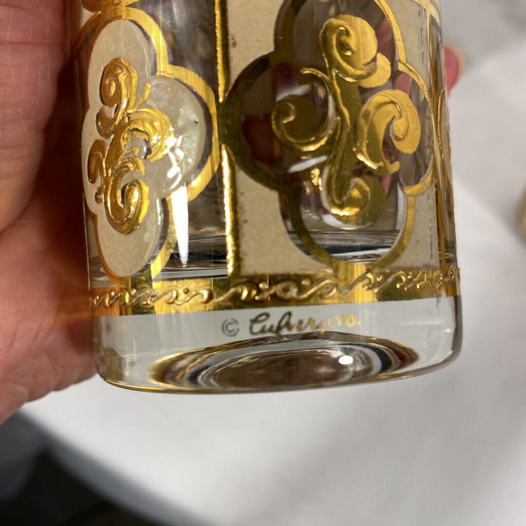 SET/6 MCM CULVER HIGHBALL GLASSES