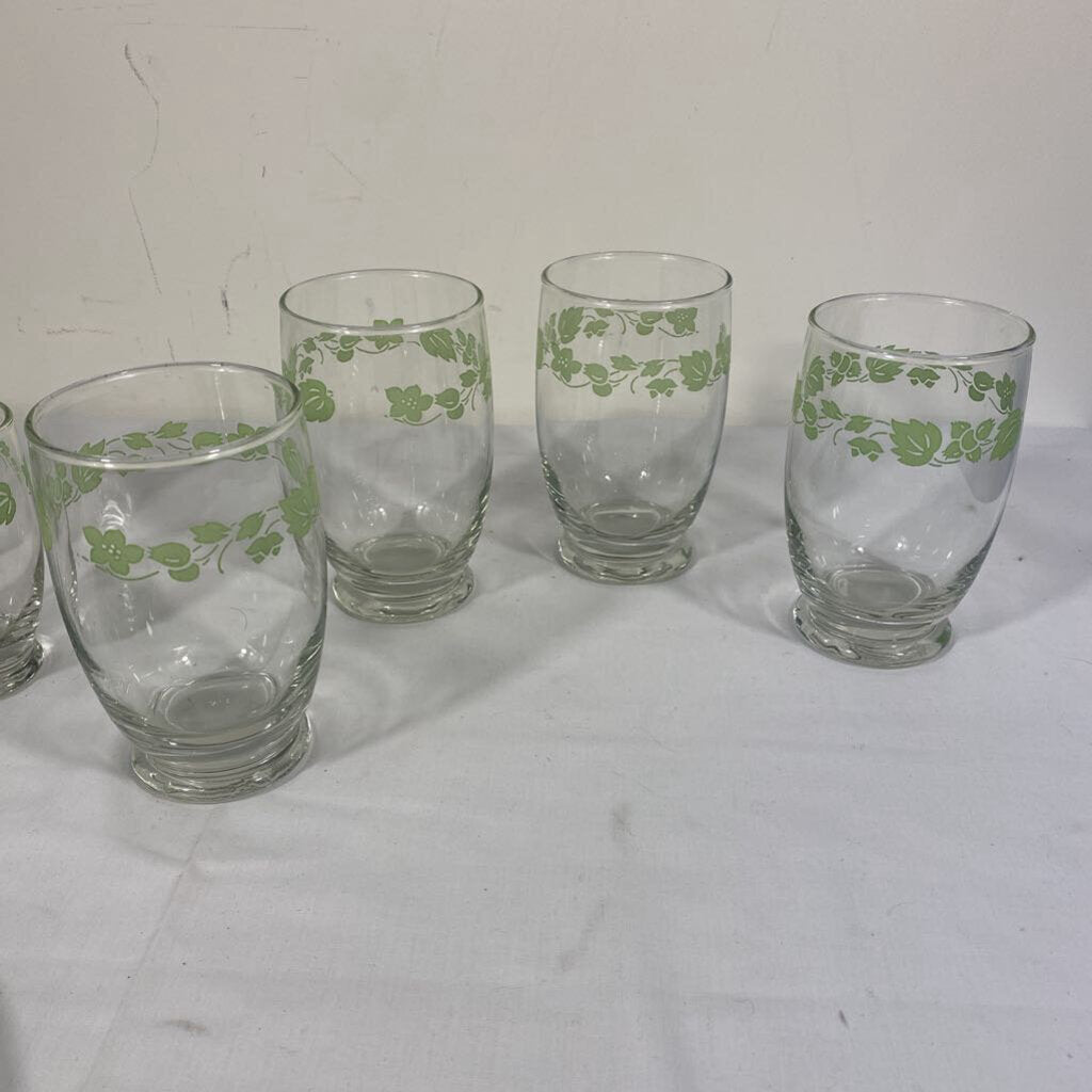 16 PC SET VTG GOOSEBERRY DISHES