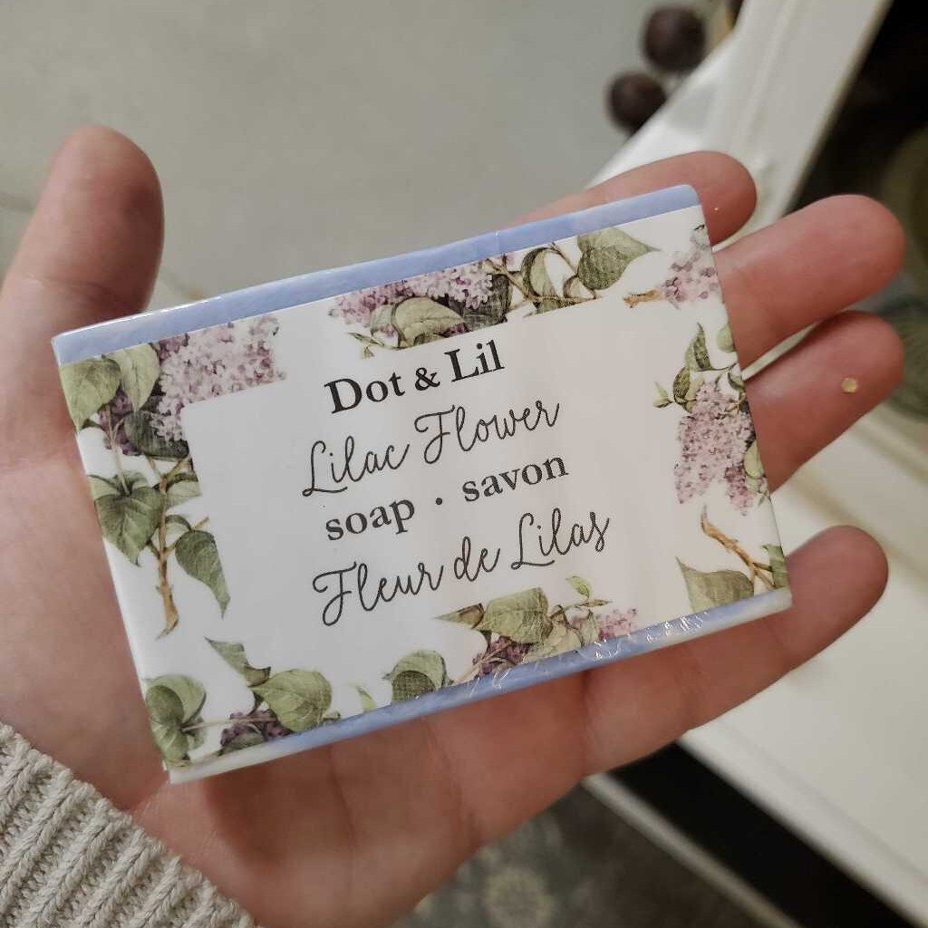 Lilac Flower Bar Soap