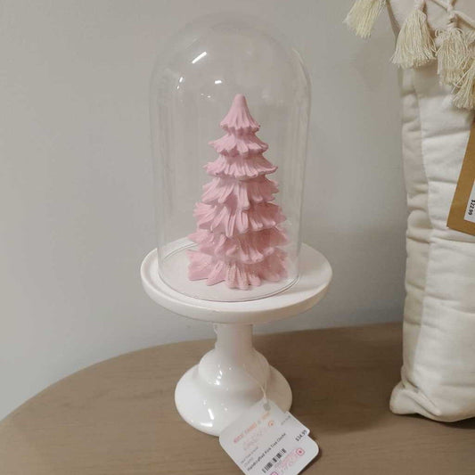 Handcrafted Pink Tree Cloche