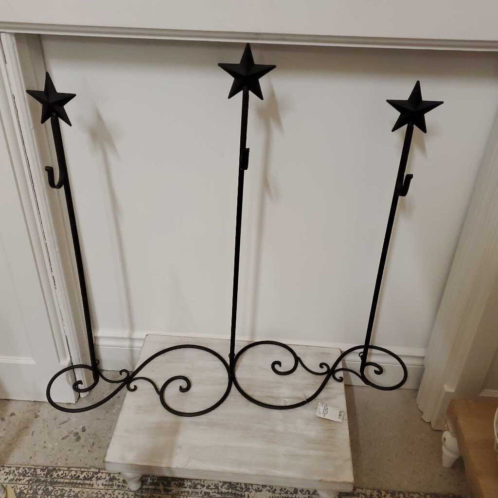 Metal Stocking Hanger Display