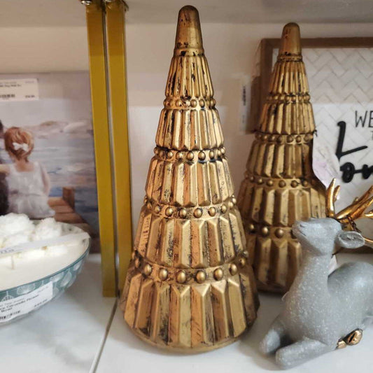 Gold Decor Christmas Tree