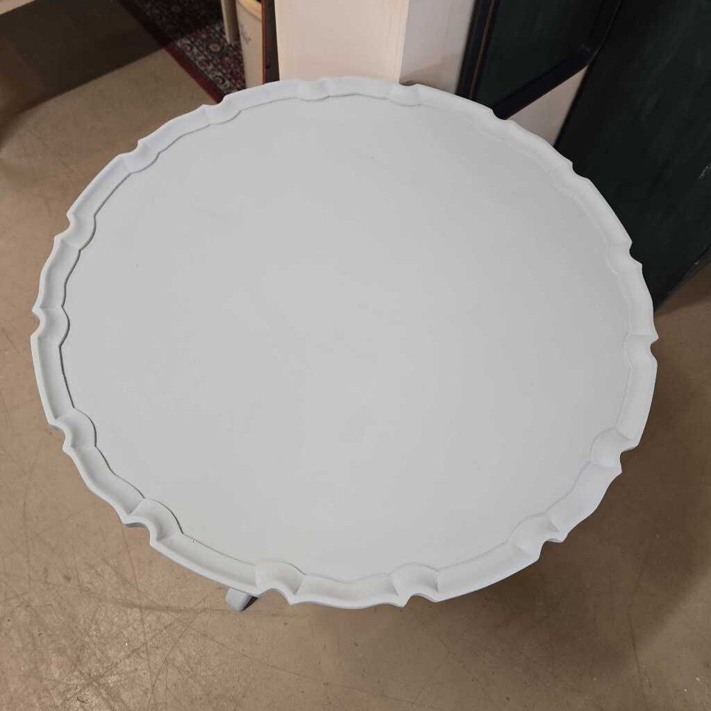 Newly Painted Blue Table