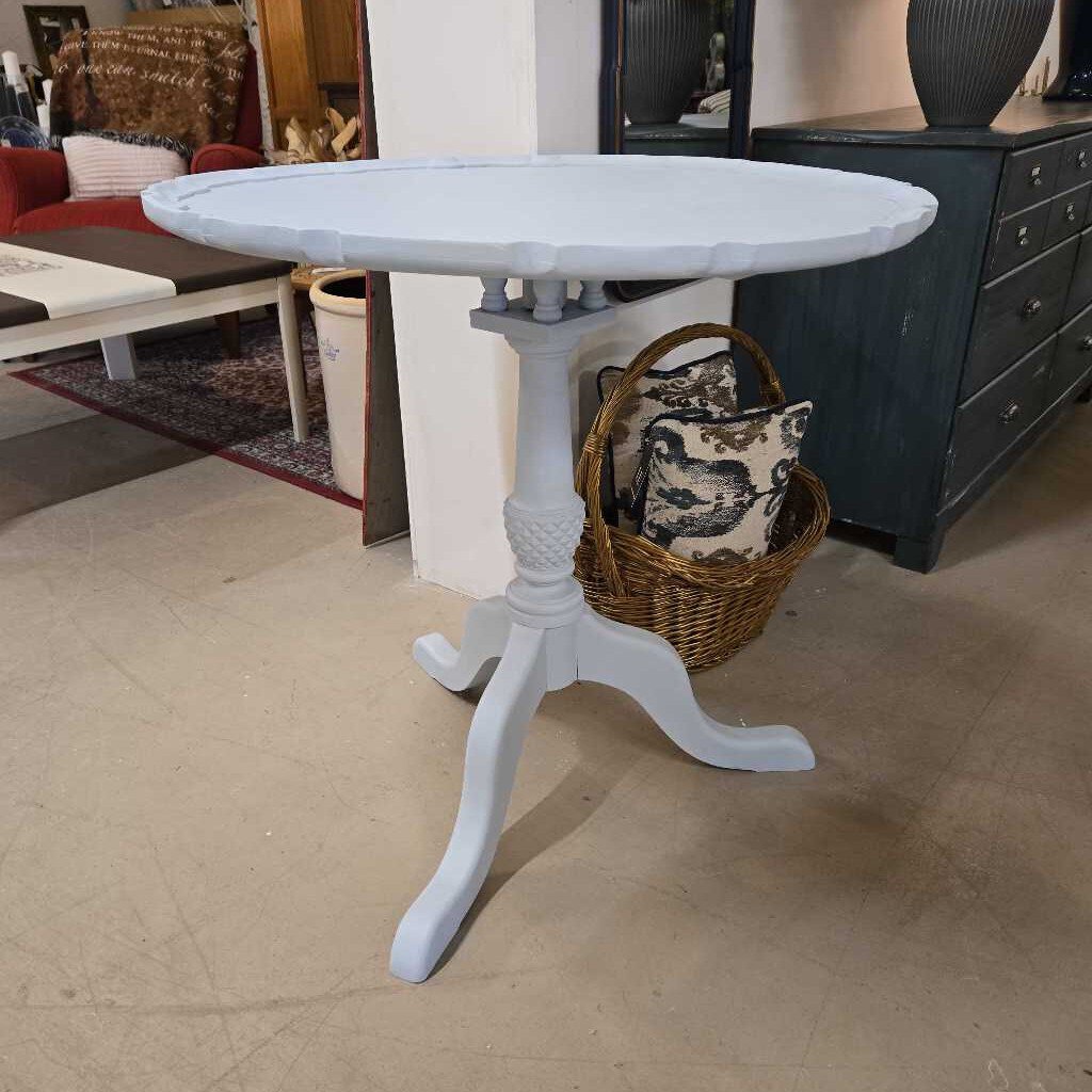 Newly Painted Blue Table