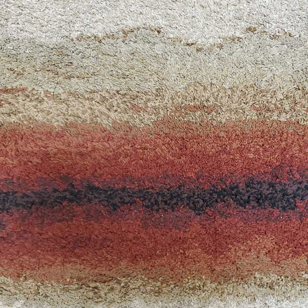 SUNDOWN MULTI RED 63" X 90" AREA RUG