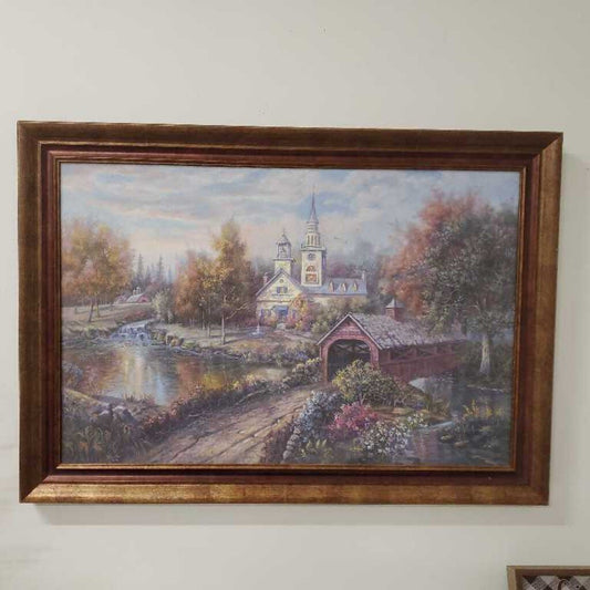 MAPLE CREEK FRAMED CANVAS