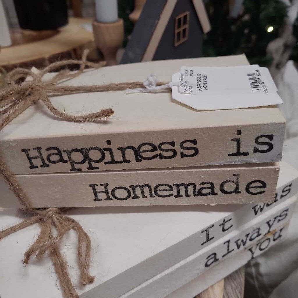 HAPPINESS IS HOMEMADE