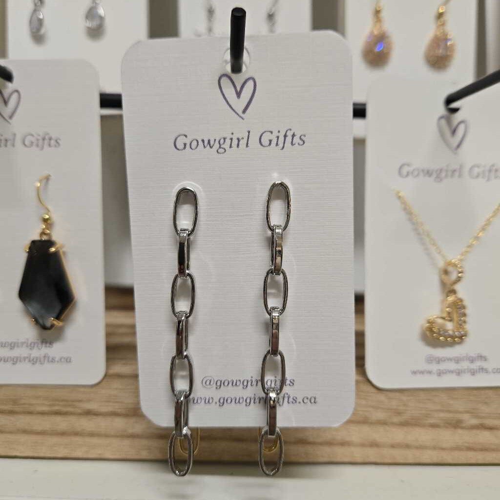 Earrings - Chain Drops