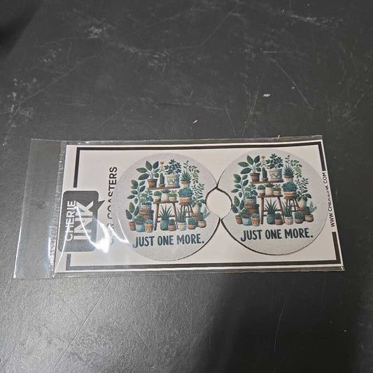 Just One More Car Coasters