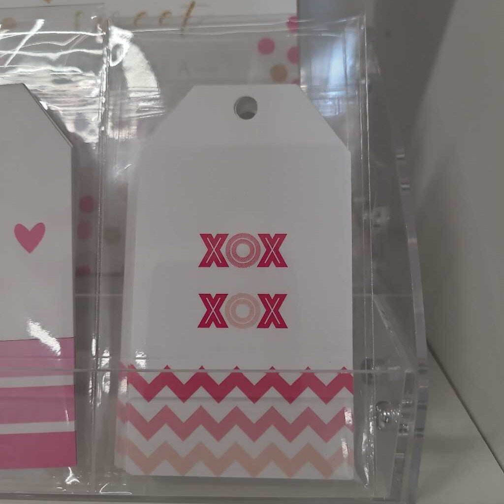 XOXO Valentine's Day tags