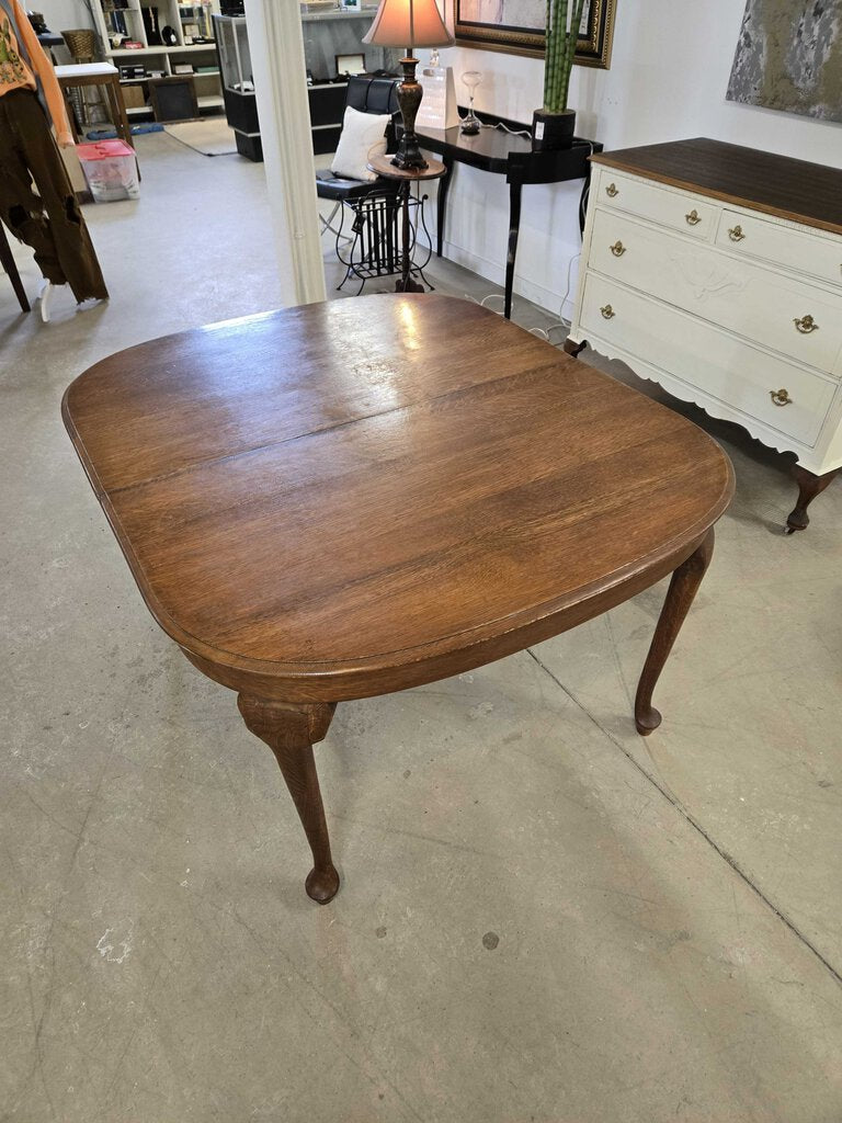 ANTIQUE WOODEN DINING TABLE